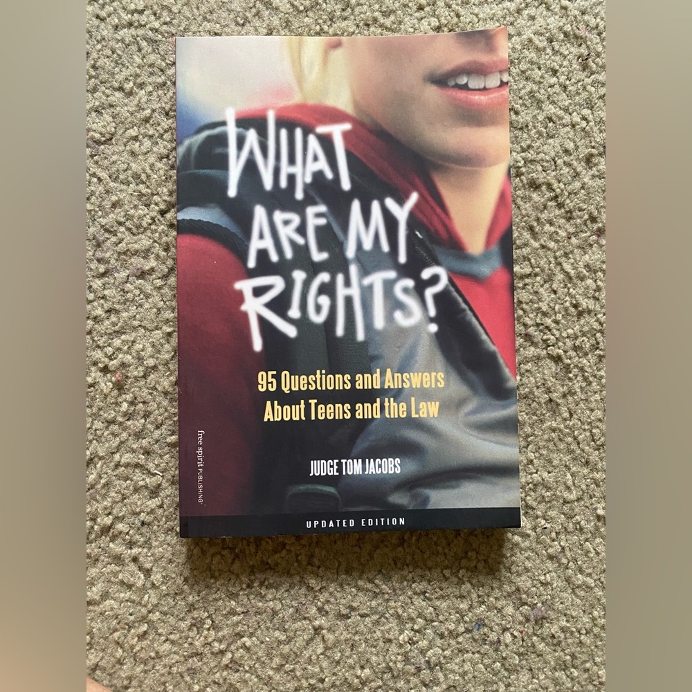 What are my rights? Book by Judge Tom Jacobs
